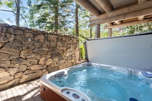 Baignoire à remous extérieure