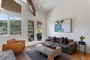 Televisión, chimenea y videojuegos 