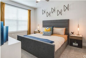 2 bedrooms, desk, free WiFi, wheelchair access