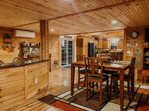 Dining - 3BR Cozy Country Cabin w/ Hot Tub near Penns Creek (Millmont)