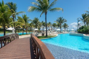Outdoor pool, a heated pool - Porto de Galinhas Beach Class Resort Muro Alto (Ipojuca)