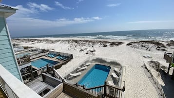 AuĂenpool, beheizter Pool