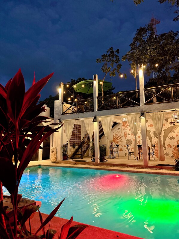 Terrace/patio - Cabañas Laguna (Isla Aguada)