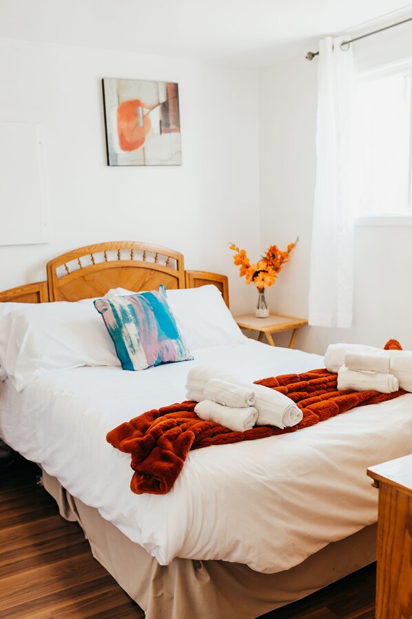 2 makuuhuonetta, Wi-Fi, vuodevaatteet