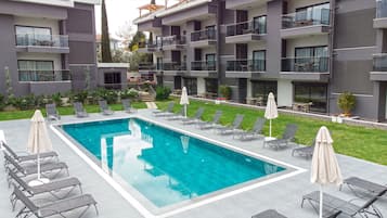 Fassade der Unterkunft