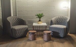 Sitteområde i lobbyen