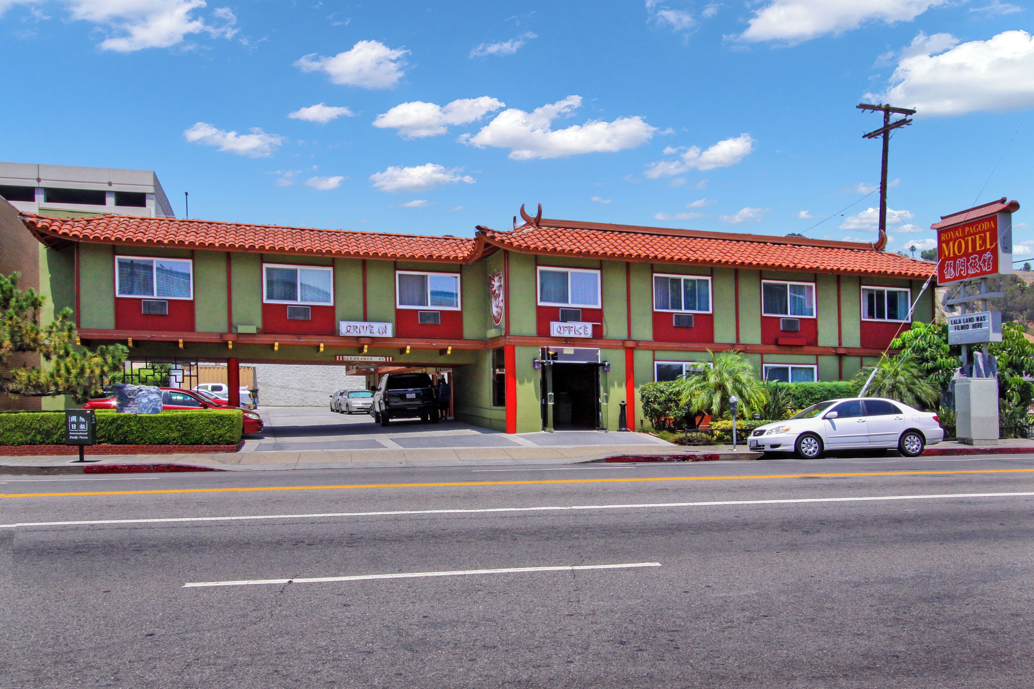 Fassade der Unterkunft