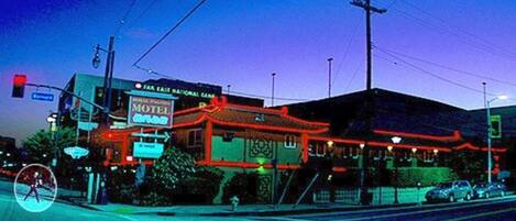 Fassade der Unterkunft