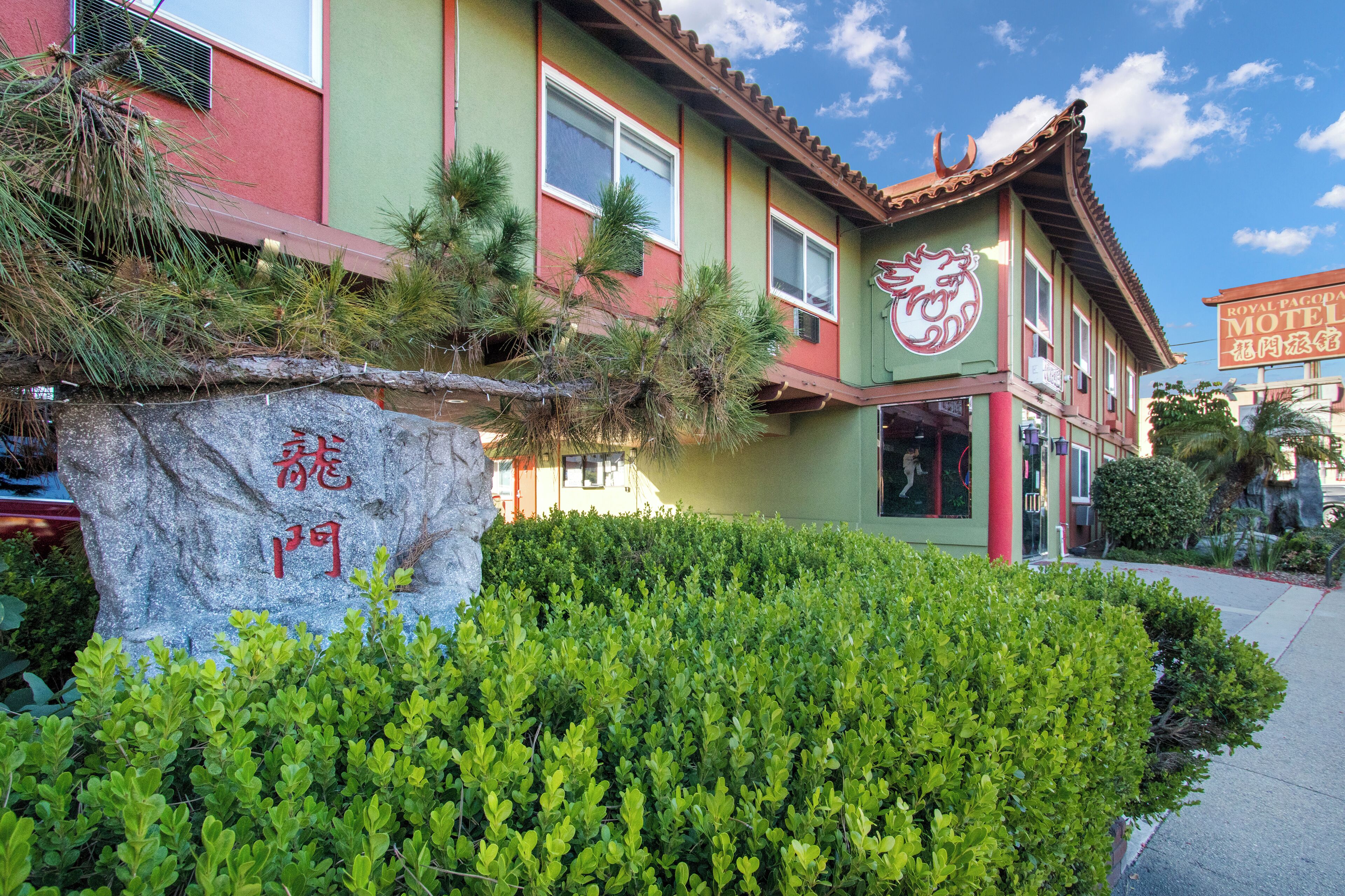 Fassade der Unterkunft