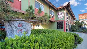 Fassade der Unterkunft