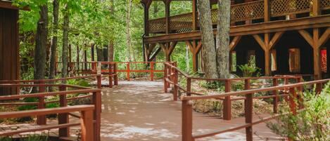 Enceinte de l’hébergement