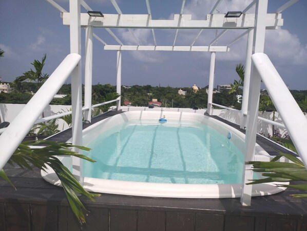 Rooftop terrace - Hotel Las Palmas Puerto Morelos (Puerto Morelos)