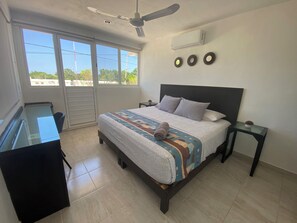 Comfort Room | Down comforters, Select Comfort beds, free WiFi - Hotel Las Palmas Puerto Morelos (Puerto Morelos)
