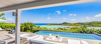 Villa Summer Breeze | Beach View - Located in Tropical Grand Cul de Sac with Private Pool