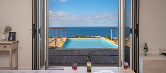 Newly built | Saltwater Pool | Best sunsets in Northern Kefalonia