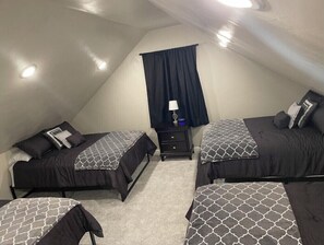 3 chambres, fer et planche Ă repasser, Wi-Fi gratuit, draps fournis