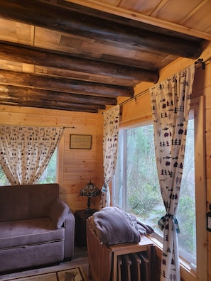 Smart-TV, Kamin, Tischtennisplatte, Bücher