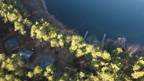 Aerial view - Vacation home 7 - Dependance vacation homes at Kastavensee (Lychen)