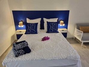 1 quarto, roupa de cama