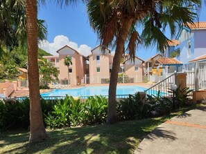 Outdoor pool - RENOVATED Studio “Ti Kay des Salines” (Sainte-Anne)