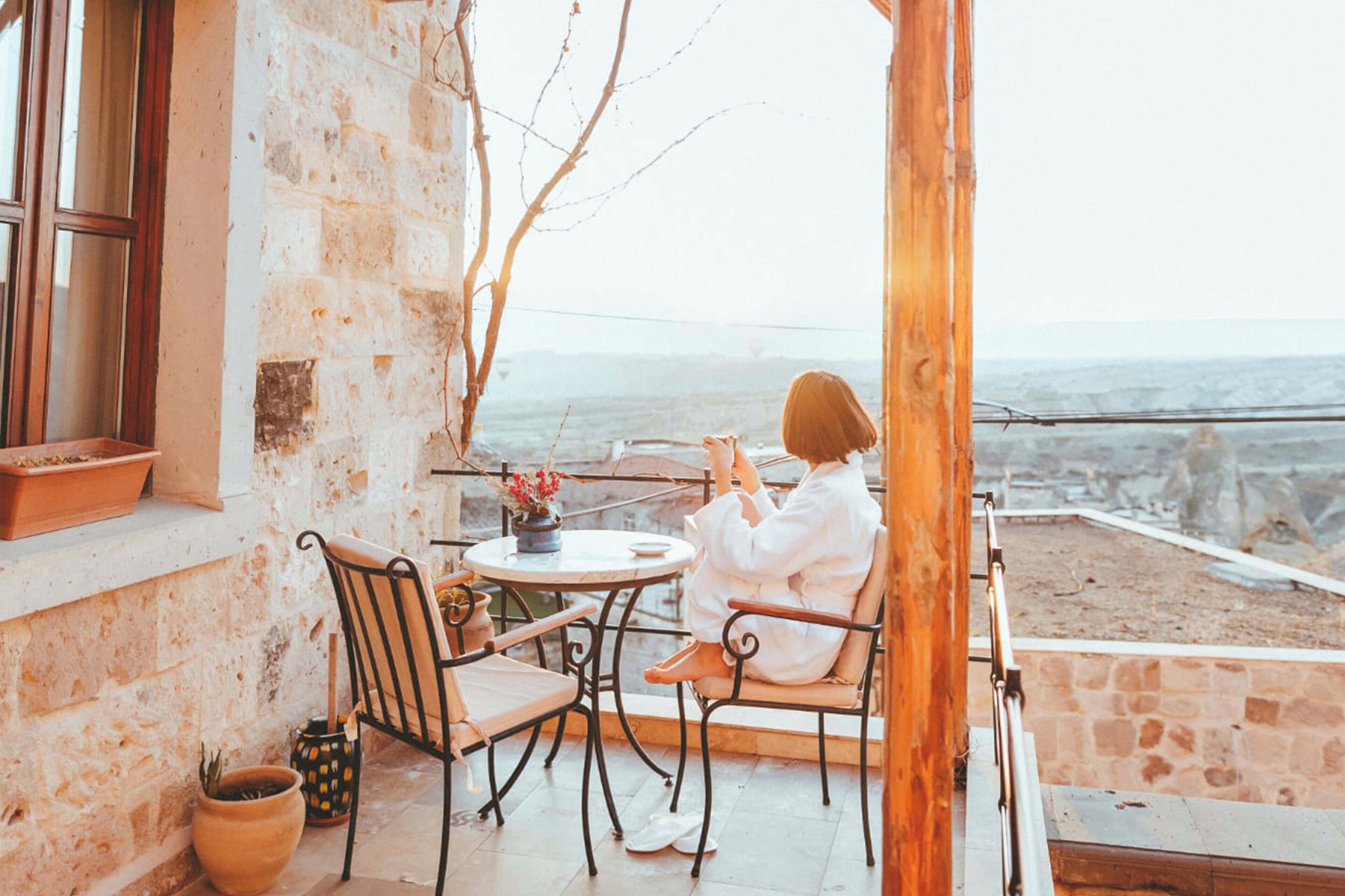 Venus - All Stone & View & Jacuzzi & Balcony | Terrace/patio