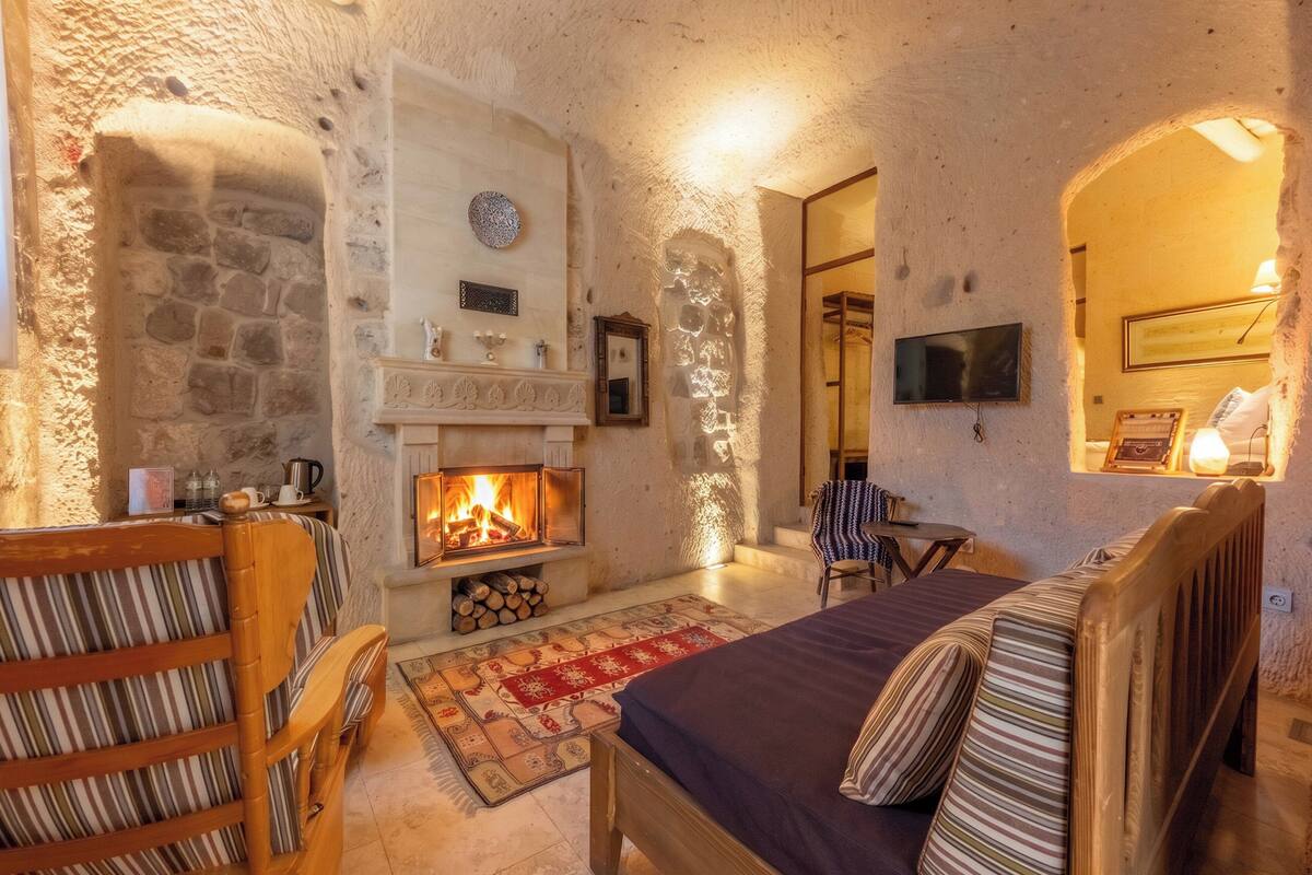 Mars - Fully Cave & Fireplace | Ausblick vom Zimmer