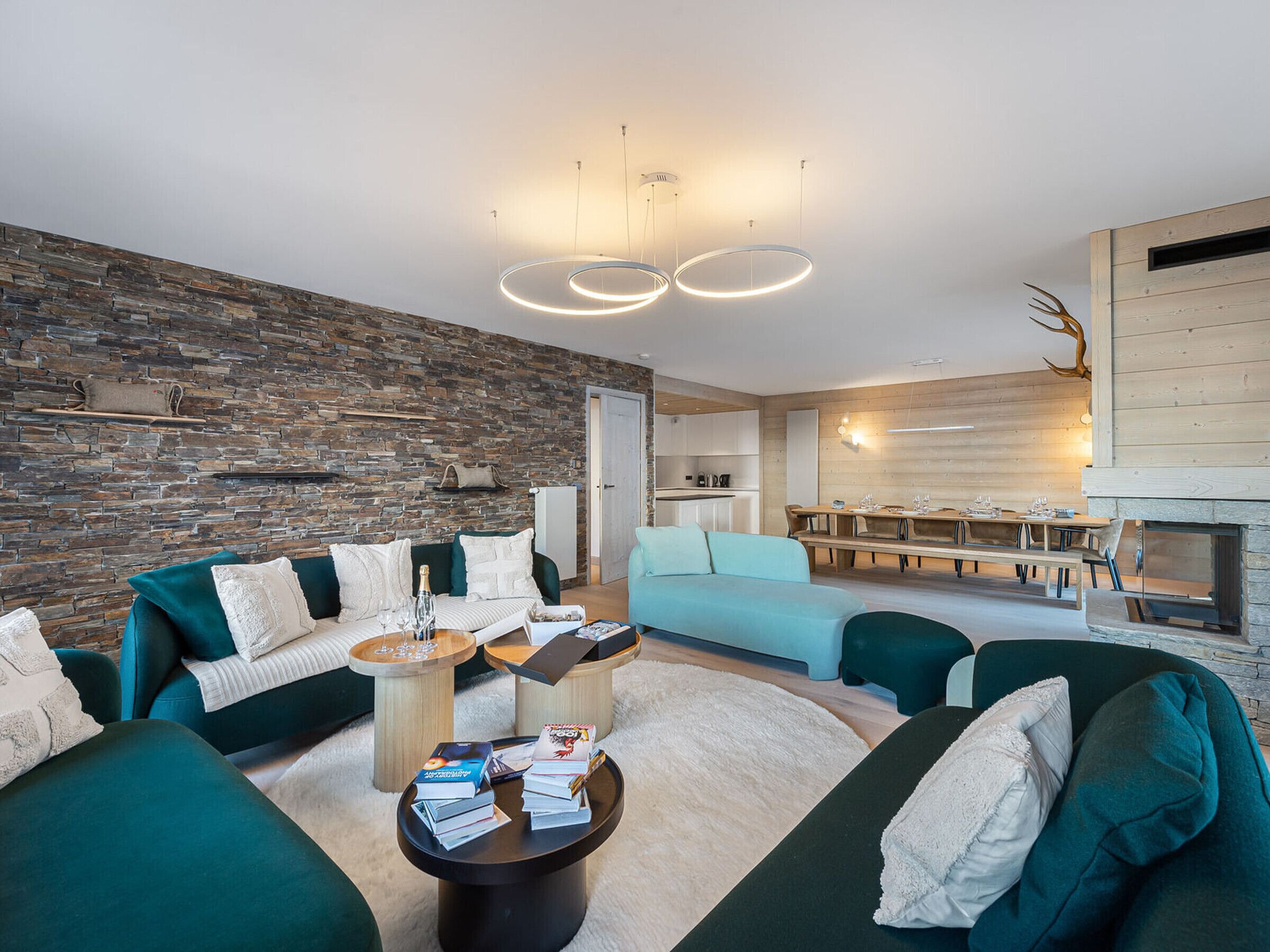Modern Apartment With Fireplace And Parking In Méribel - Méribel