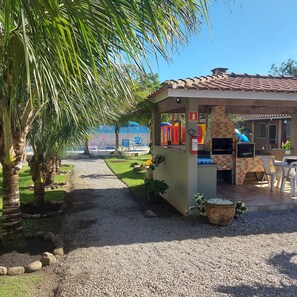 BBQ/picnic area - Pousada Recanto do Papito (Ubatuba)