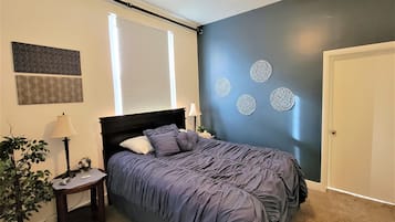 1 bedroom, desk, iron/ironing board, free WiFi