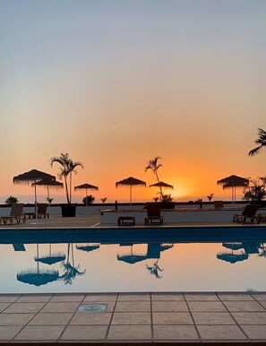 Outdoor pool, a heated pool - Costa Adeje Sunset Apartment - Sea Views & Pool (Costa Adeje)