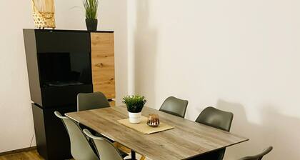 Apartment "Auersbergblick" with balcony for hiking, cross-country skiing, biking and saunas