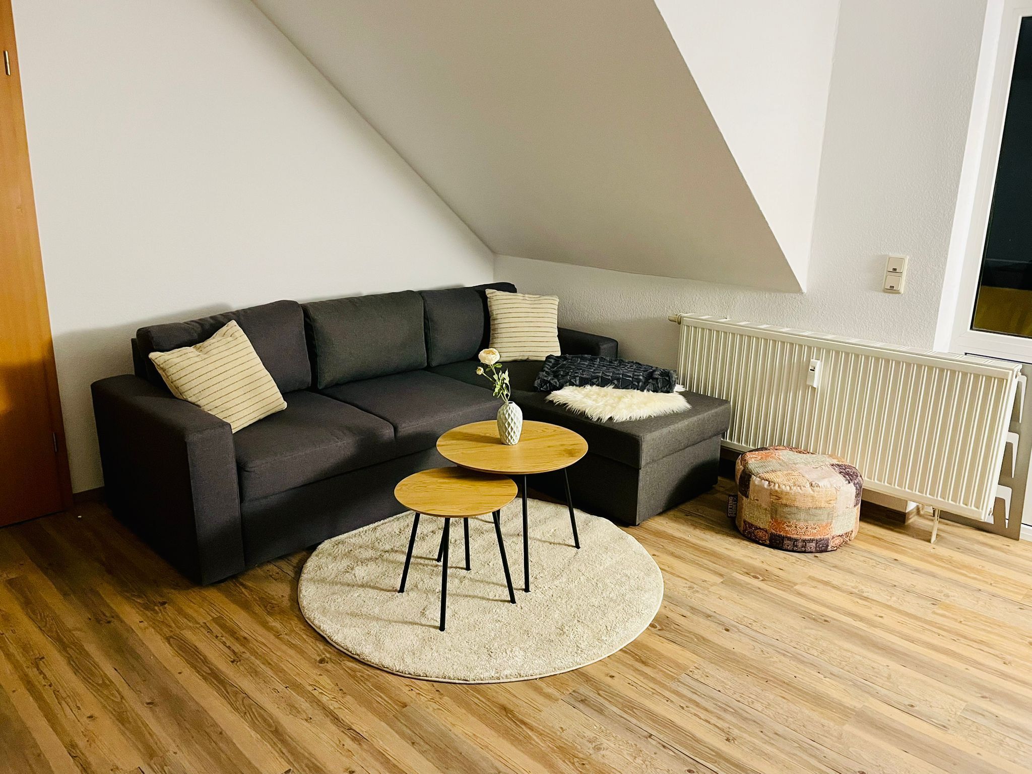 TV, DVD player, books