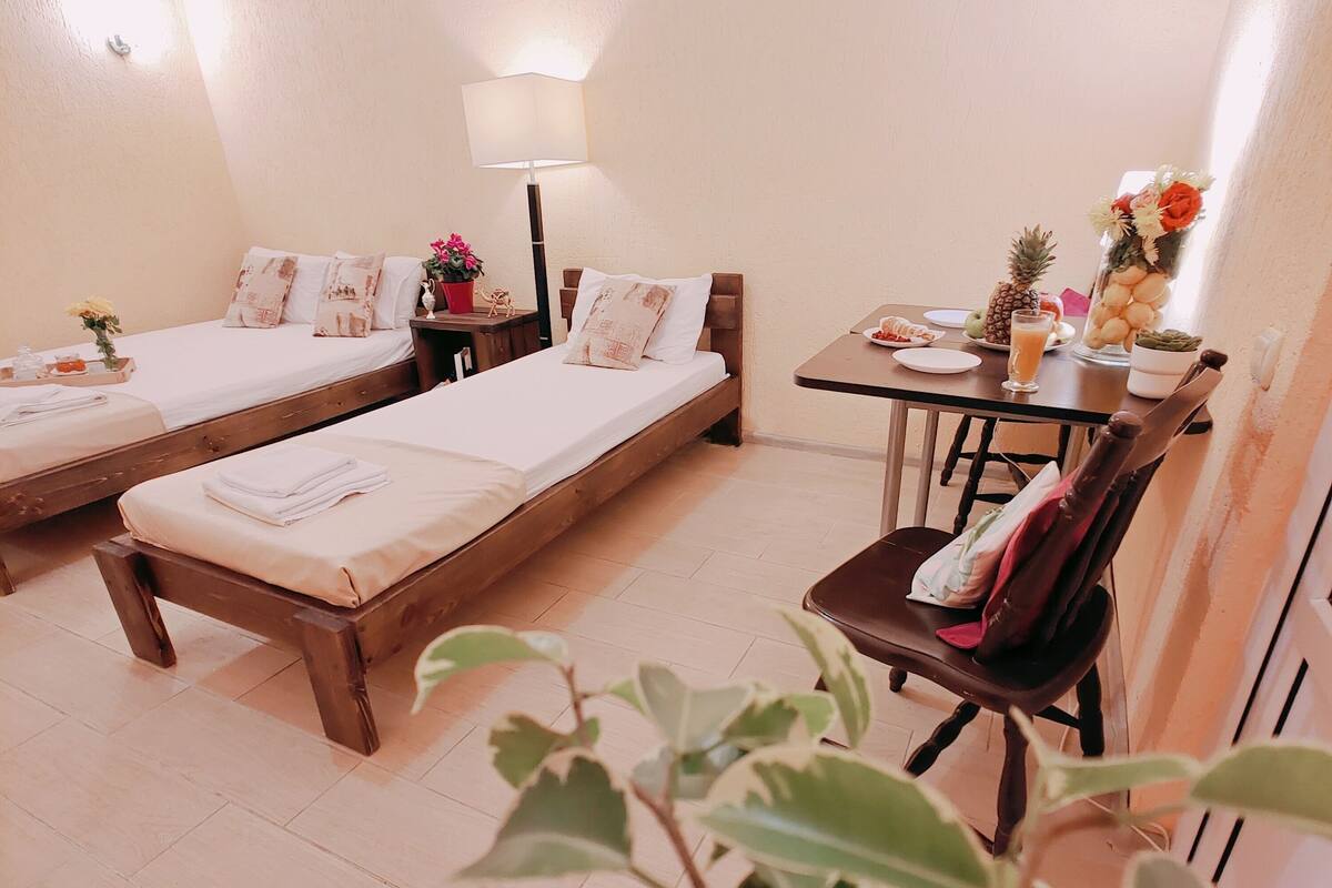 Habitación estándar | Wifi gratis y ropa de cama