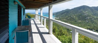 OWNERS' QUARTERS on the top of the house at AQUA VILLA ST. JOHN