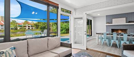 Smart TV, video games, table football, ping pong