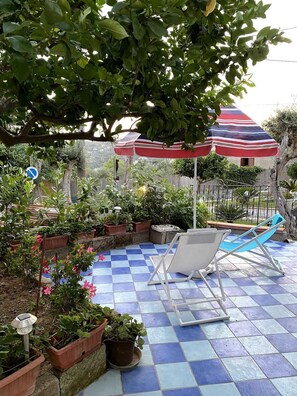 Terrace/patio - GIUALI House, in Sorrento coast (Massa Lubrense)