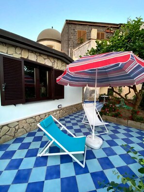 Terrace/patio - GIUALI House, in Sorrento coast (Massa Lubrense)