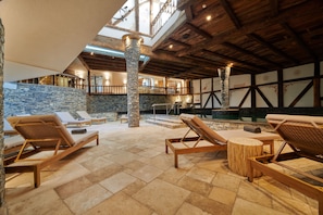 Sauna, hot tub, steam room, Turkish bath/hammam, body treatments - Aïda Hôtel & Spa (Adults Only) (Crans-Montana)