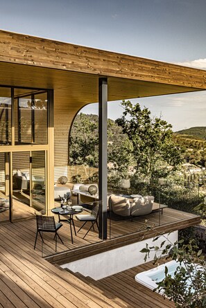 Fassade der Unterkunft