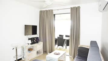 TV connectée, cheminée