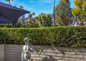 Exterior detail - Barbie and Ken Recommended! SHAG-Art Villa. Pool, Hot Tub near downtown PS! (Palm Springs)