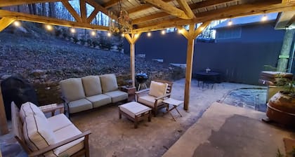 Honeycomb Waterfront Lakehouse with deep water dock