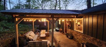 Honeycomb Waterfront Lakehouse with deep water dock