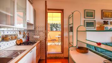 Fridge, stovetop, dishwasher