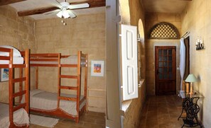 3 bedrooms, desk, iron/ironing board, travel crib - Traditional Farmhouse with Pool (Xaghra)