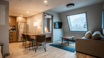 Leilighet – superior, 2 soverom (Superior King Two Bedroom Apartment) | Oppholdsområde