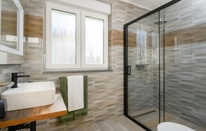 Shower, hair dryer