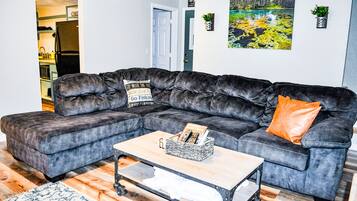 Smart TV, DVD player, books