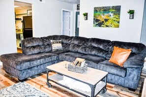 Smart TV, DVD player, books