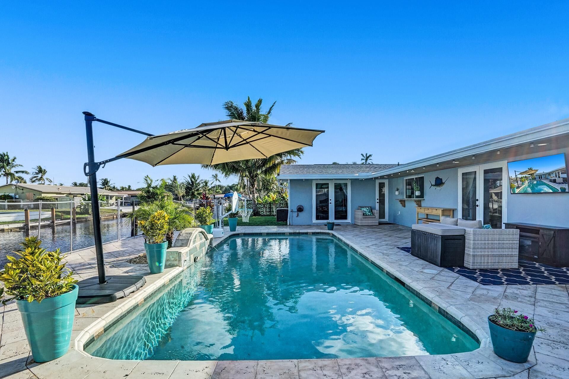 Außenpool, beheizter Pool